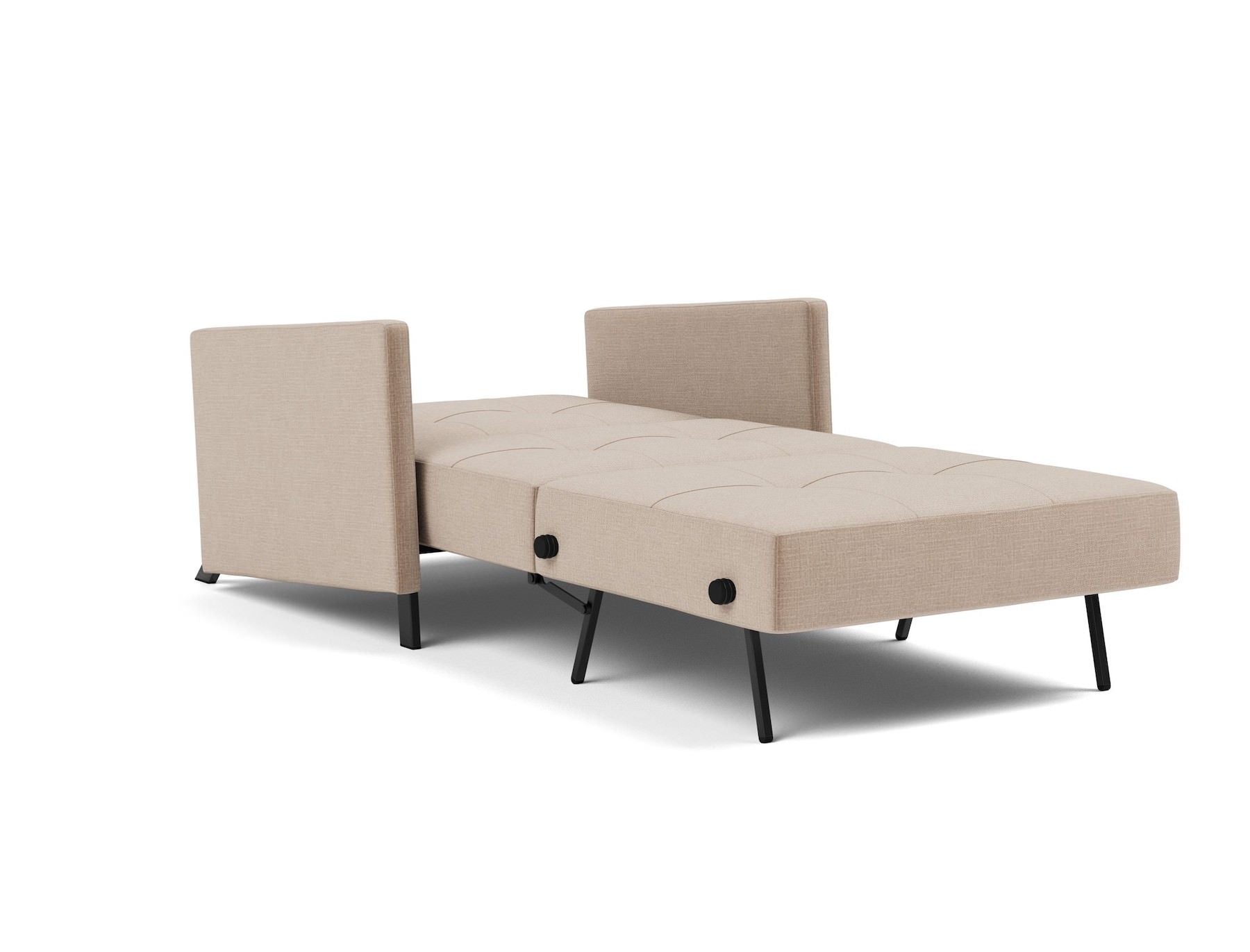 Poltrona letto con braccioli Cubed Arm 90 - 417 Esina Mocha