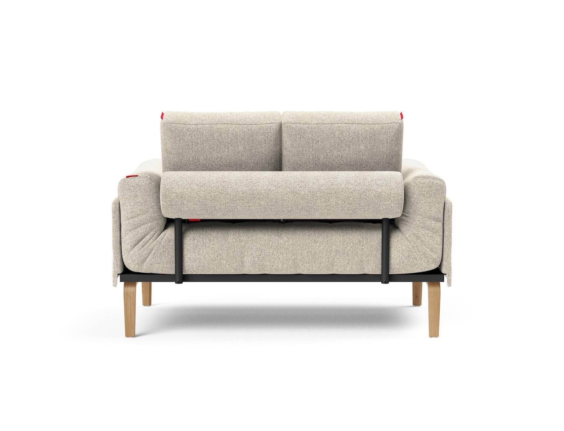 Divano letto singolo Rollo lettino salvaspazio 80x200 cm - 357
Taura, Off White