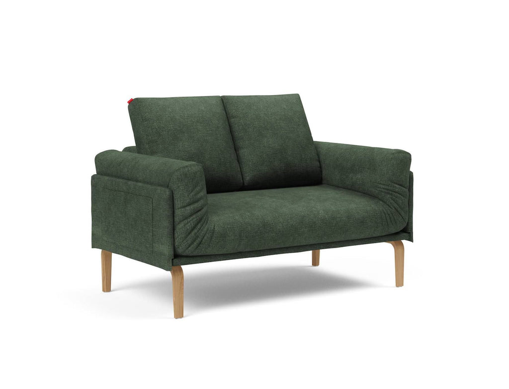 Divano letto singolo sfoderabile Rollo - 281 Avella, Pine Green