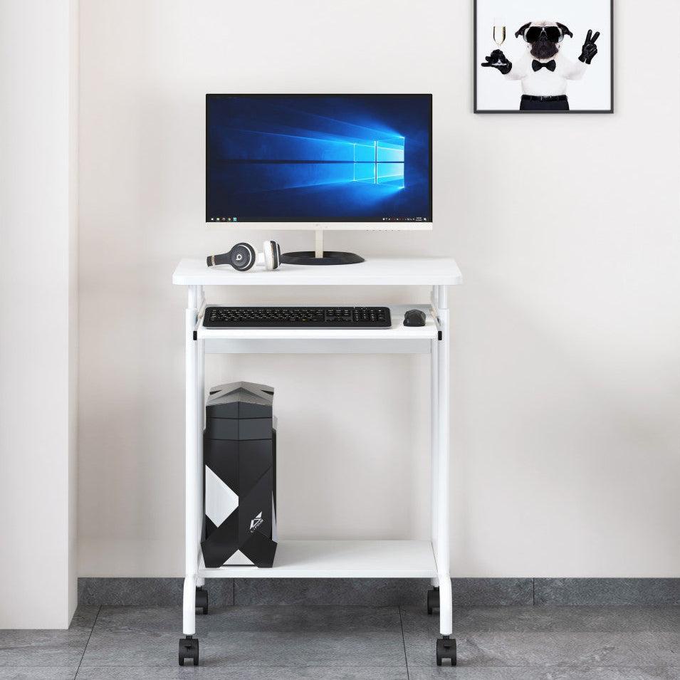 Scrivania porta PC bianca Compact 60 x 45 cm