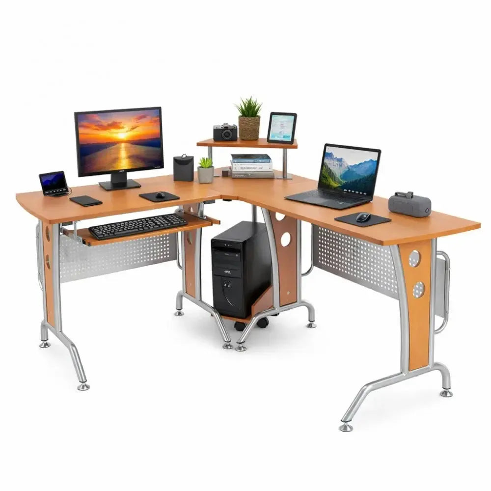 Scrivania angolare per ufficio o studio Korner