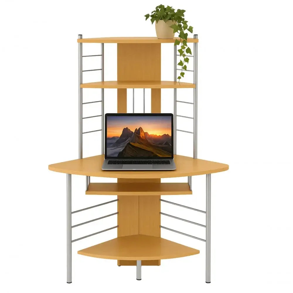 Scrivania angolare porta PC e stampante Angle