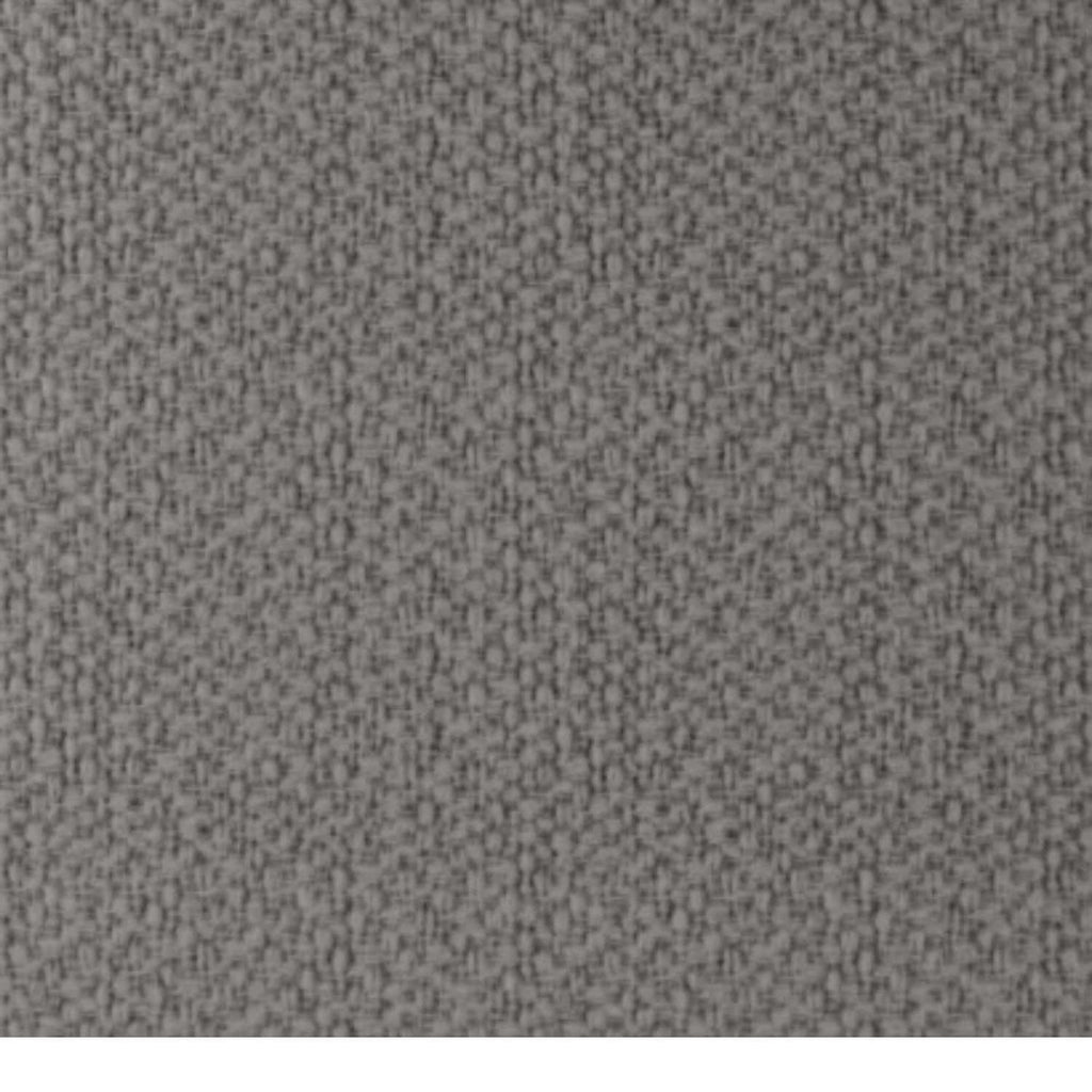 Set 2 sedie imbottite rivestite in tessuto Alenya - Grigio chiaro