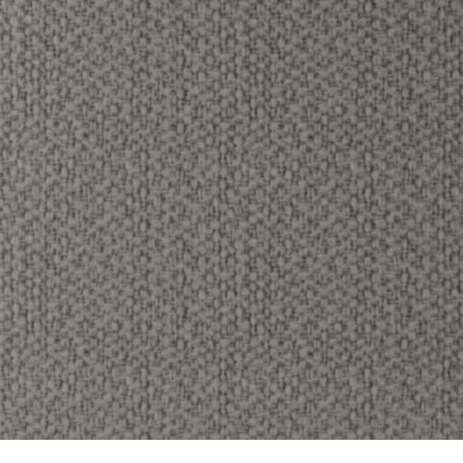 Set 2 sedie imbottite rivestite in tessuto Alenya - Grigio chiaro