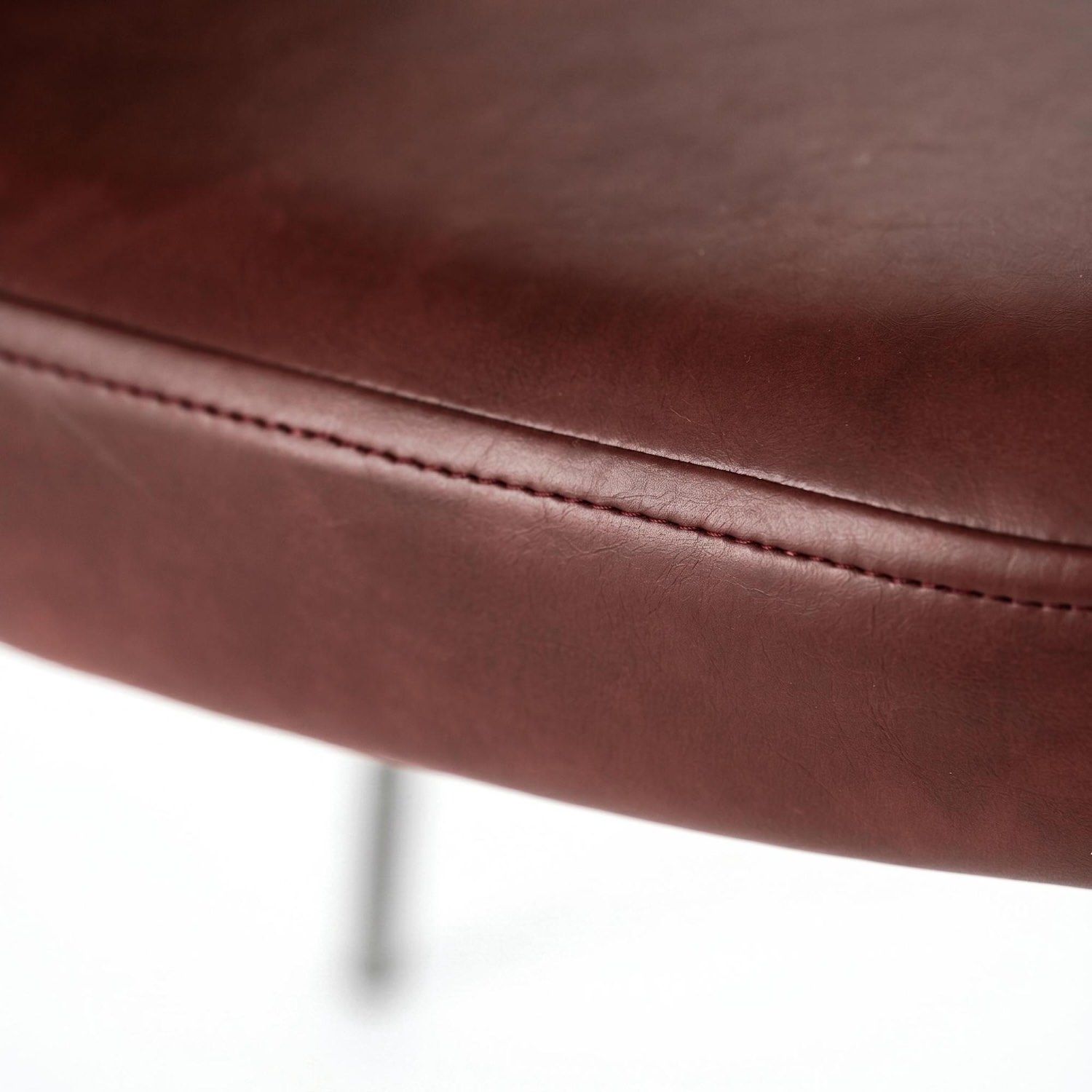 Set 4 sedie design moderno Sanna Soft - Bordeaux