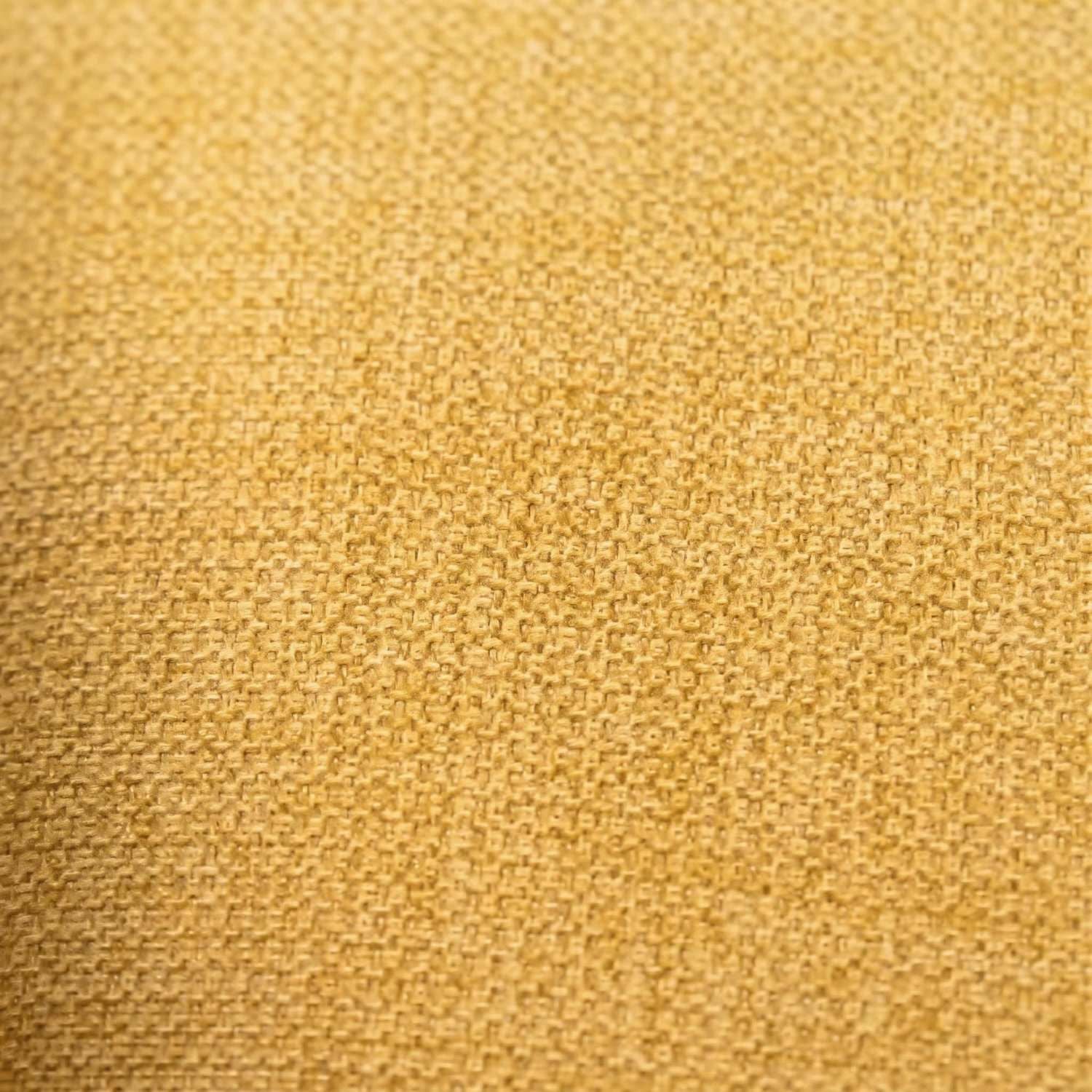 Set 4 sedie imbottite in legno e tessuto Avenor - Giallo