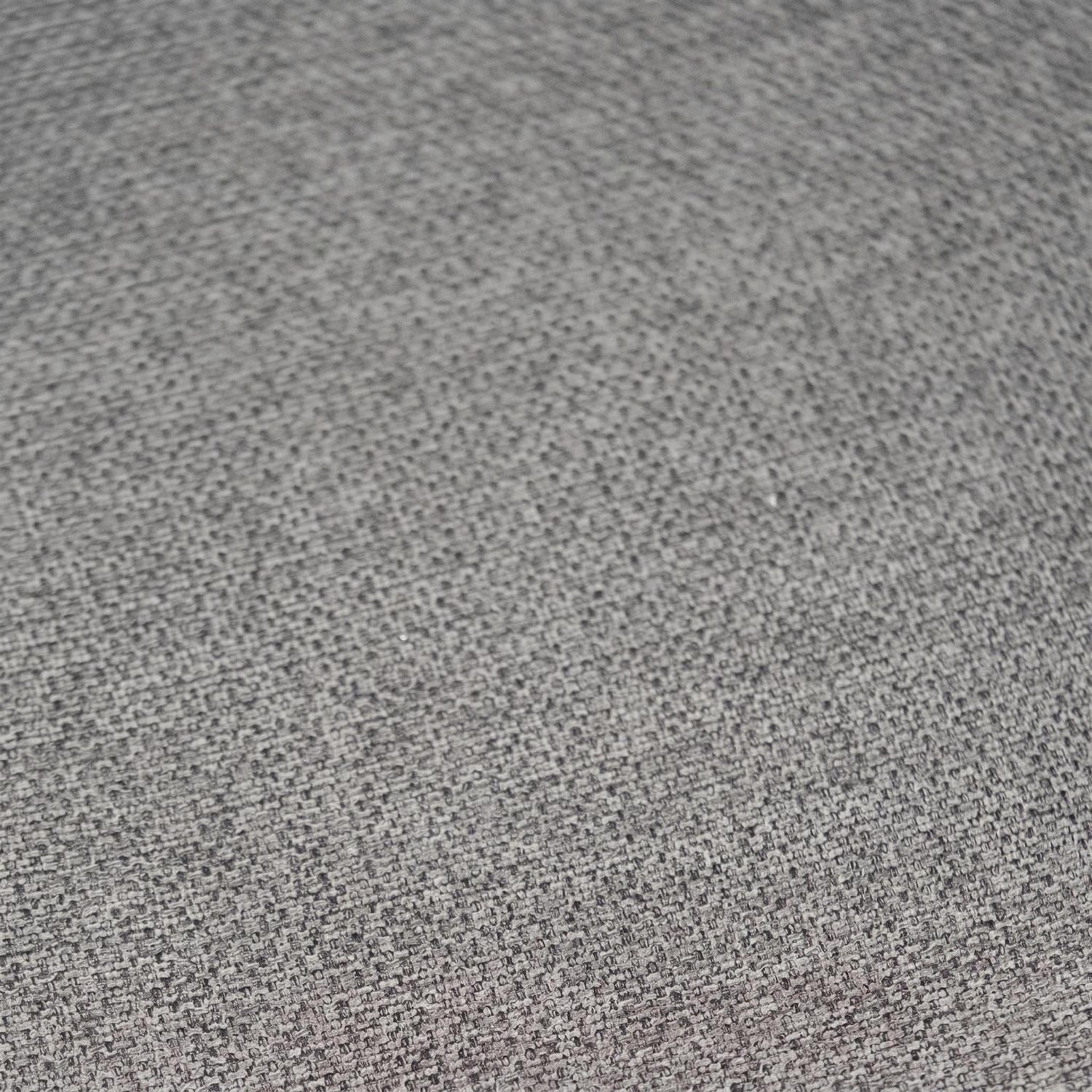 Set 4 sedie imbottite in tessuto Sanna Fab - Grigio chiaro