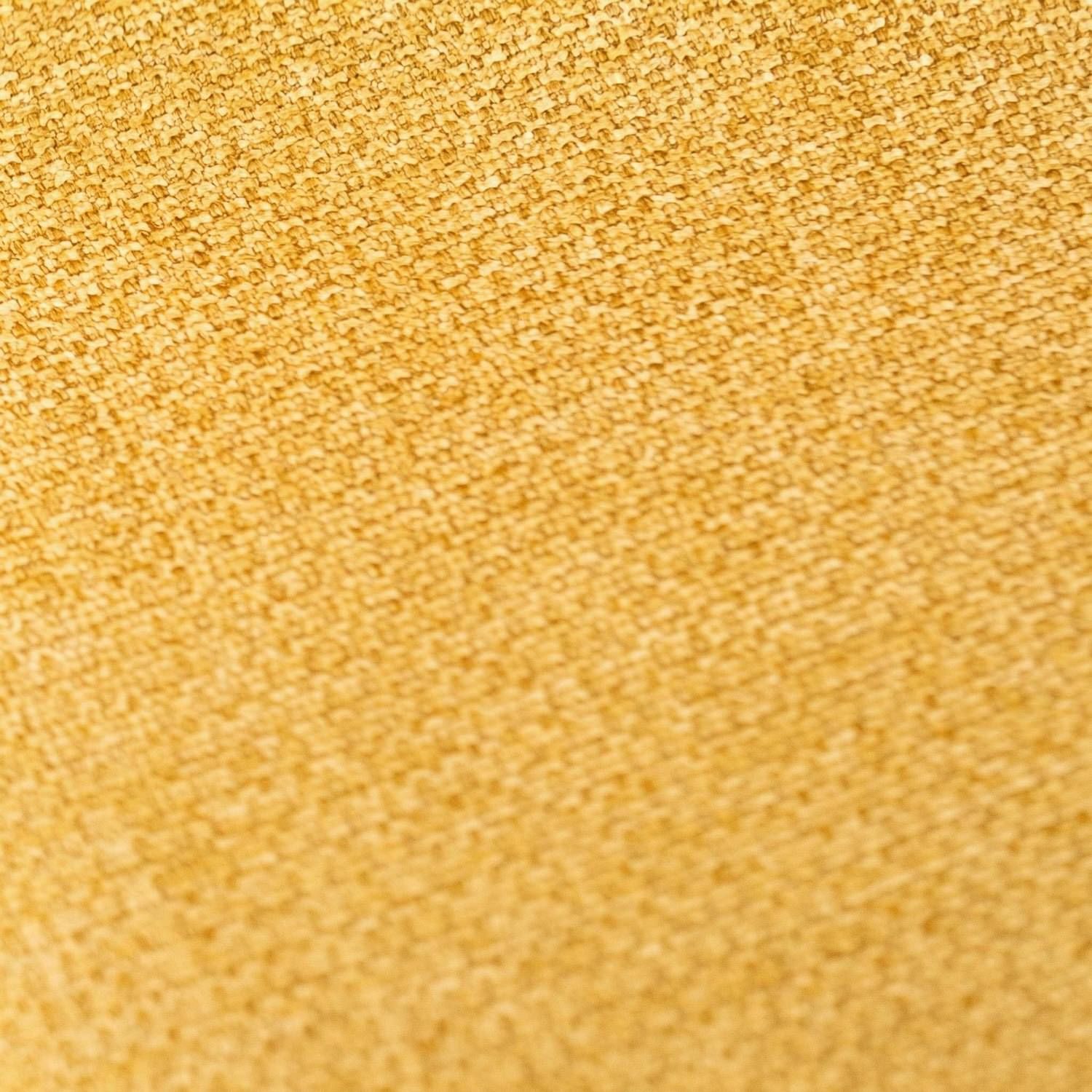 Set 4 sedie imbottite in tessuto Sanna Fab - Giallo