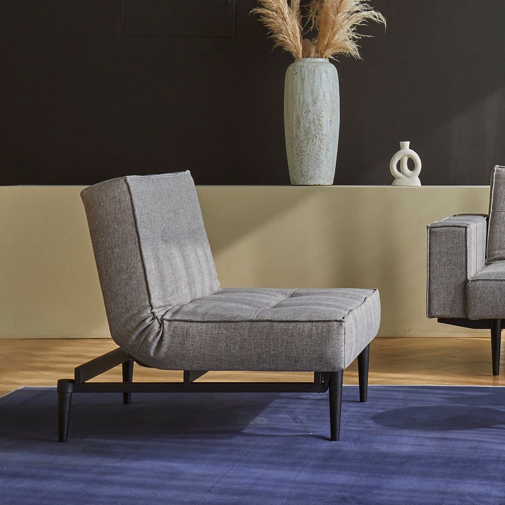 Poltrona design scandinavo con materasso a molle SplitBack