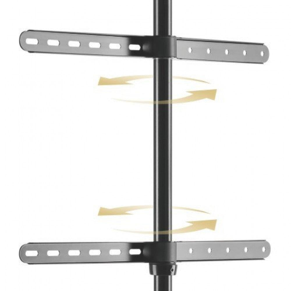 Treppiedi porta TV da 45 a 65 pollici VESA 600x400 con staffa girevole 