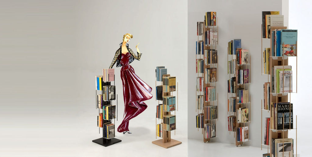 Libreria a colonna da terra Zia Veronica