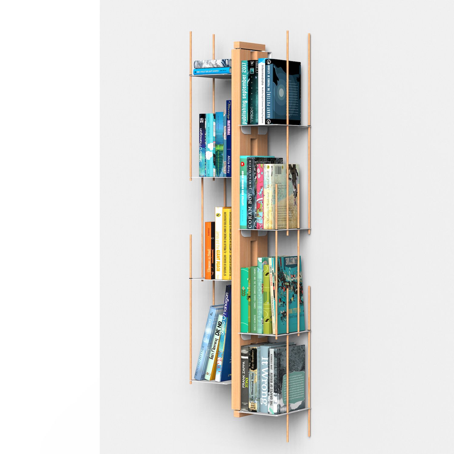 Libreria verticale sospesa Zia Veronica
