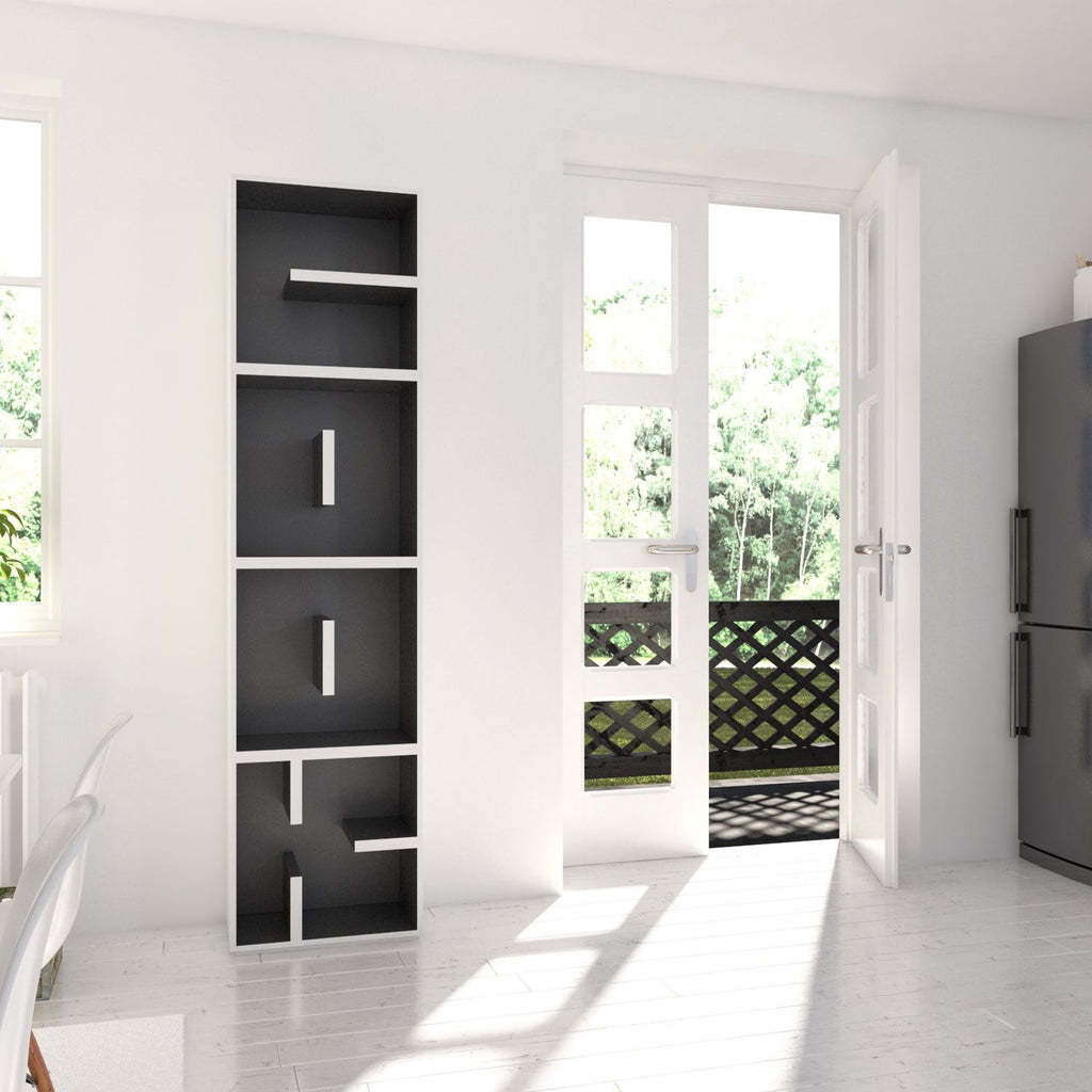 Libreria a colonna componibile con cubi ABC COOK