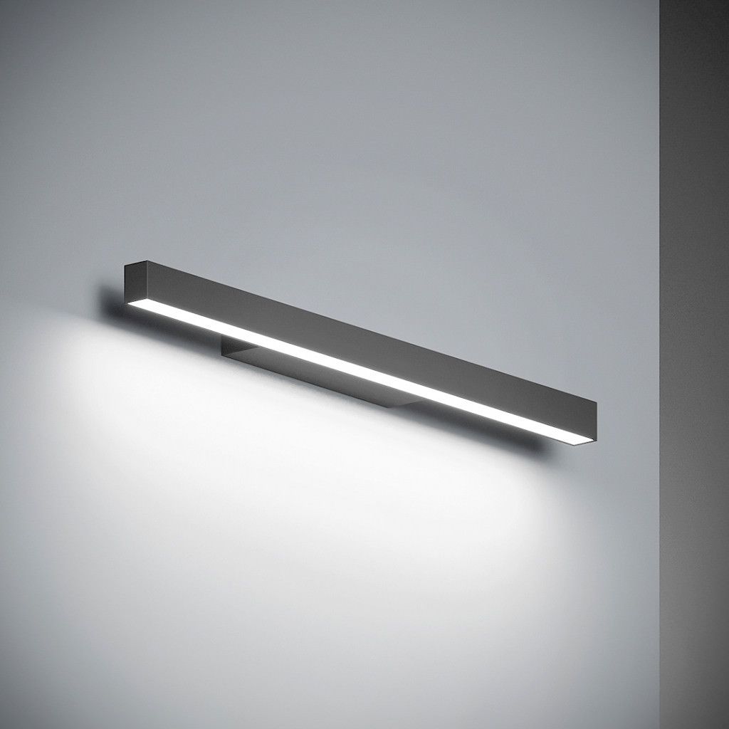 Applique da parete lineare a LED Linea Dark