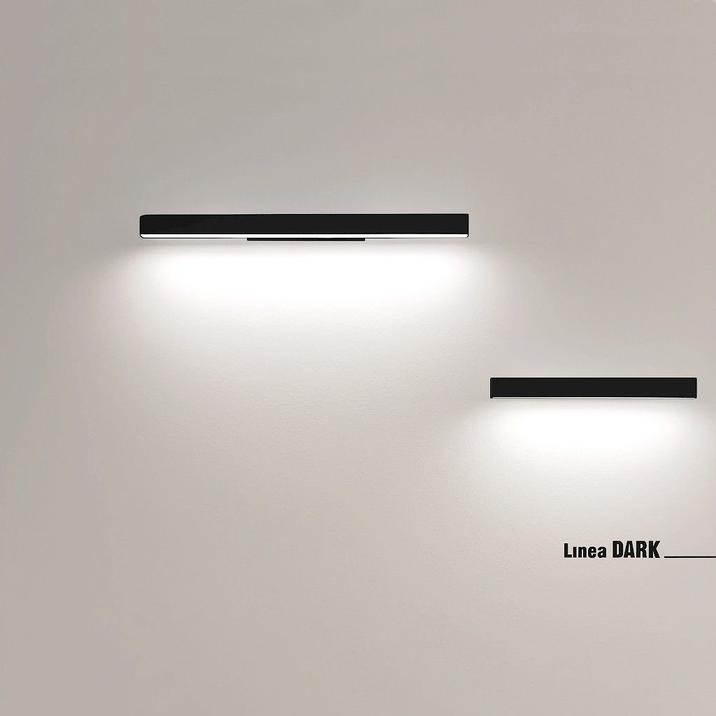 Applique da parete lineare a LED Linea Dark