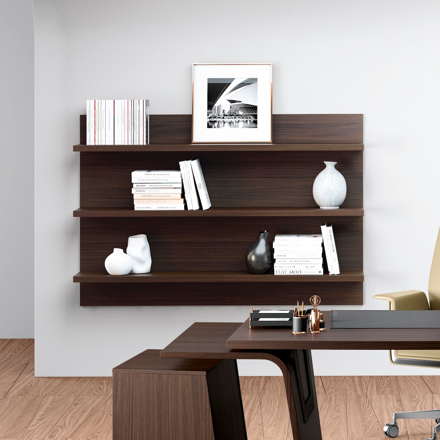 Boiserie da parete in legno Imperia | Made in Italy