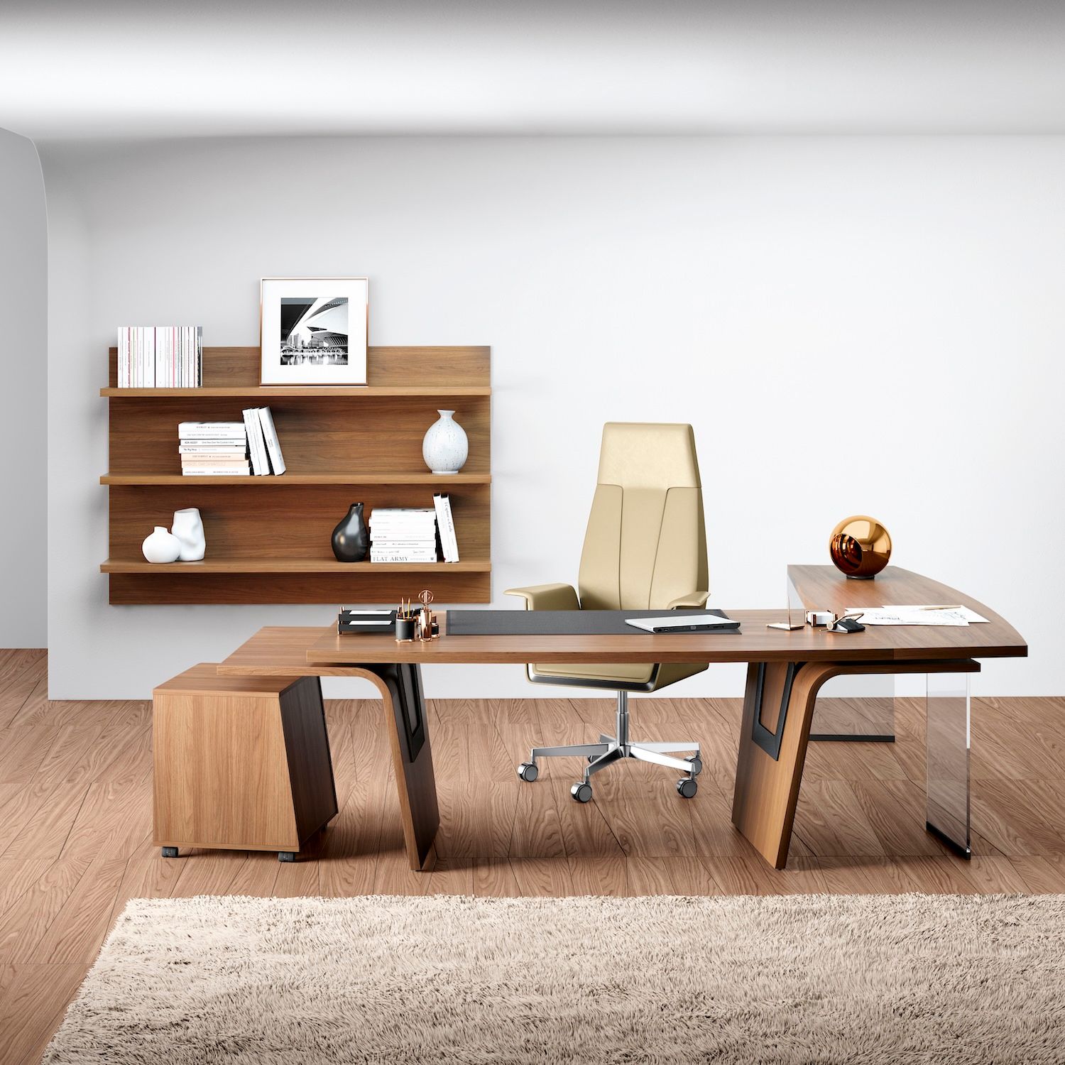 Boiserie da parete in legno Imperia | Made in Italy