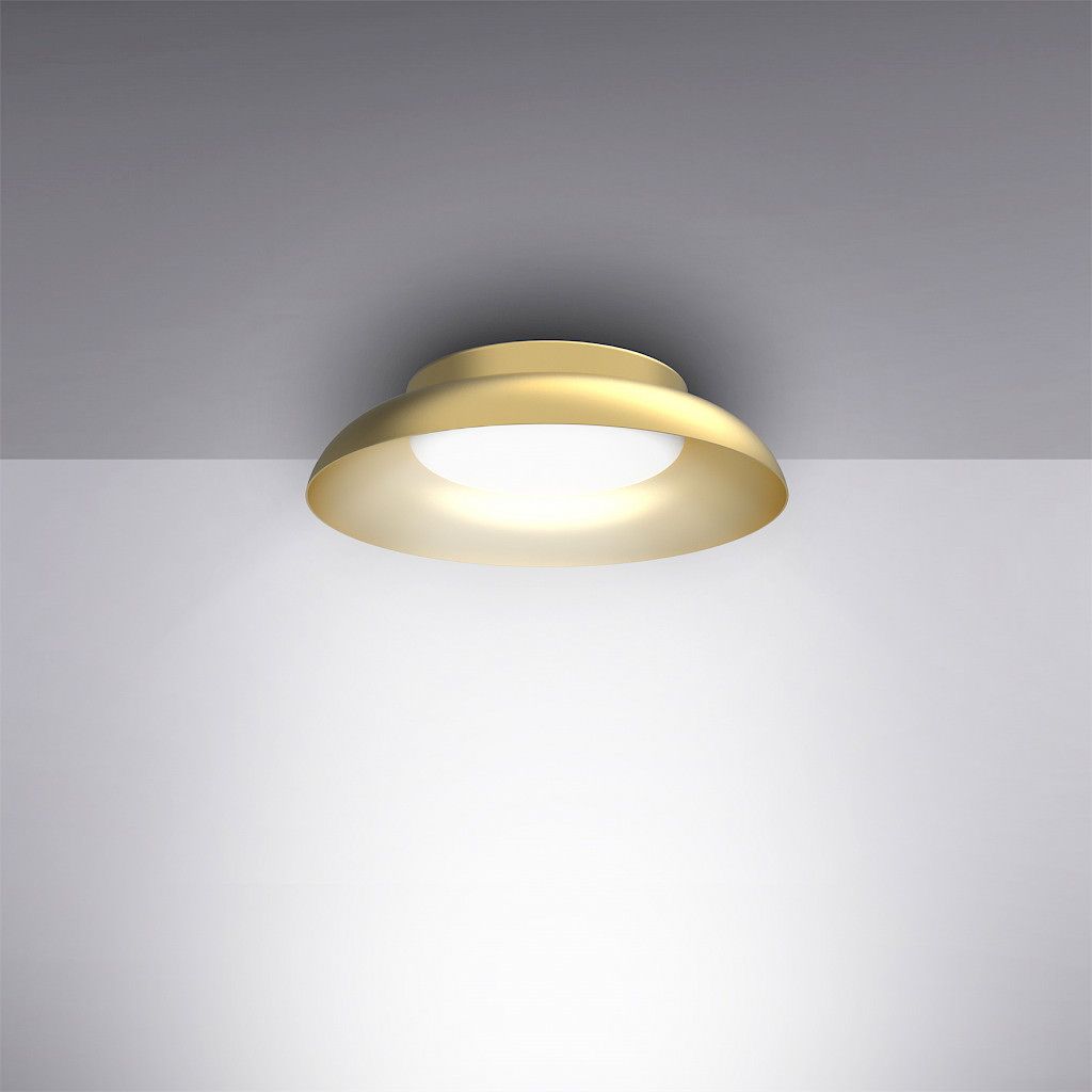 Plafoniera a LED da soffitto Chapeau di Team Italia - Oro
