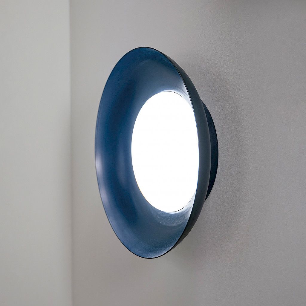Plafoniera a LED da soffitto Chapeau di Team Italia - Blu Navy