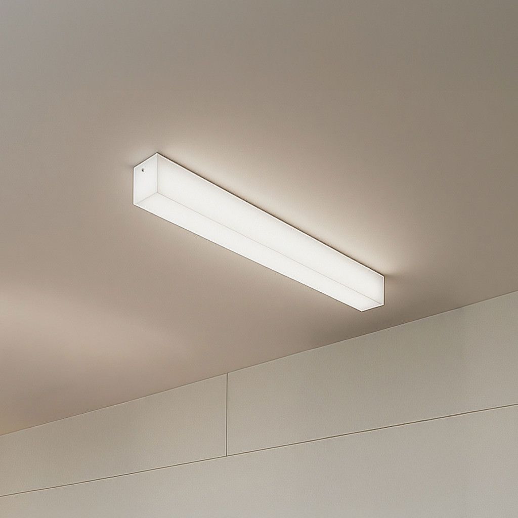 Plafoniera a LED da soffitto in vetro Compact B di Team Italia