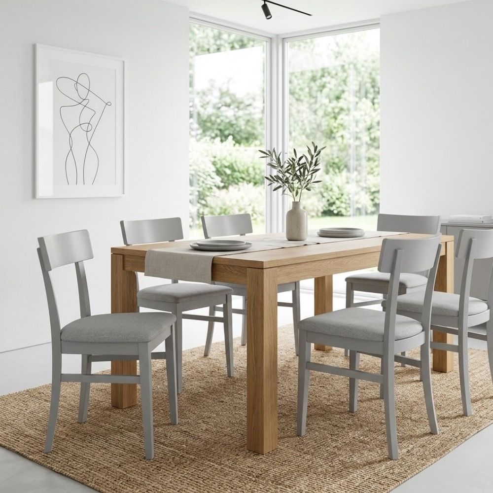 Coppia sedie in legno laccato e similpelle Velya | Valora Modern