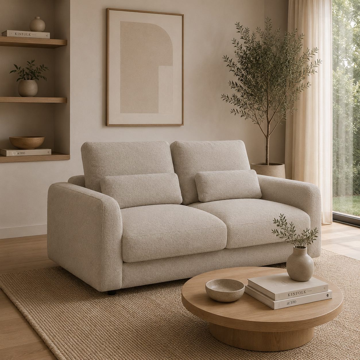 Divano moderno Vivole 2.5