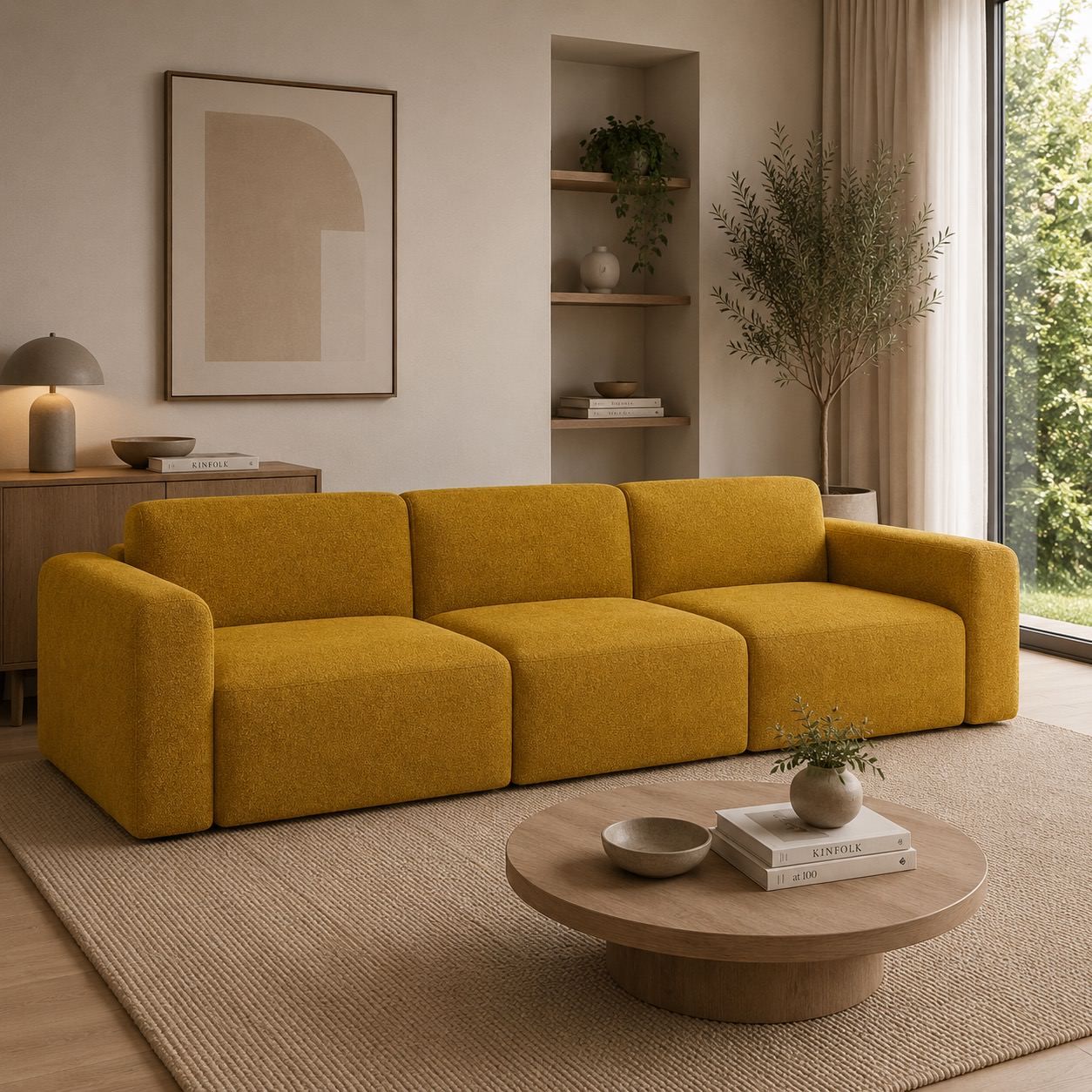 Divano design moderno Rund B3L