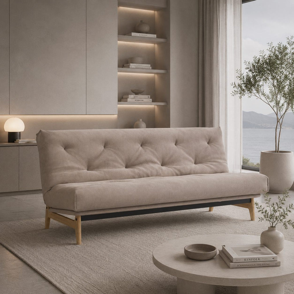 Divano letto per uso quotidiano 120x200 cm Aslak 120