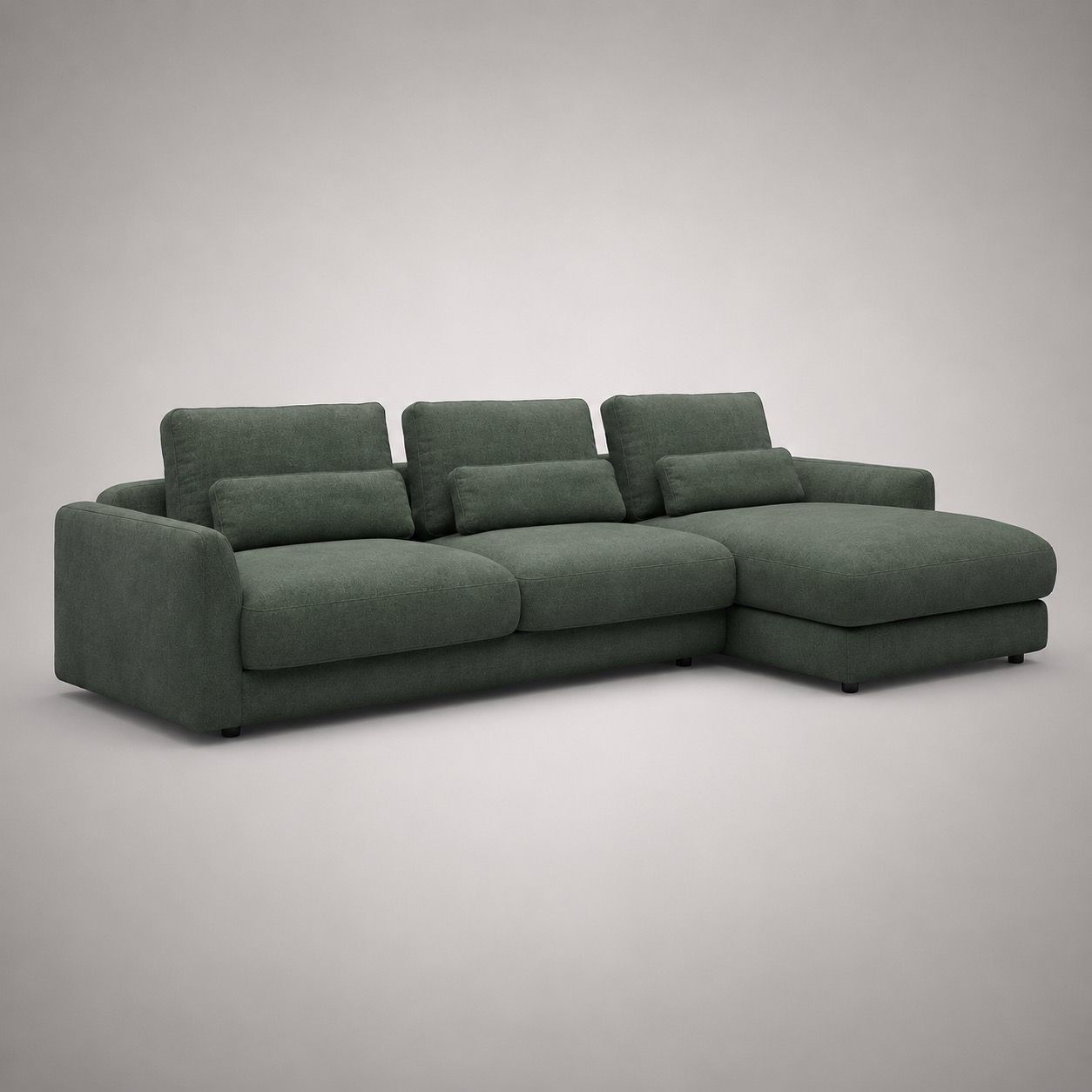 Divano con chaise longue Vivole 6.0