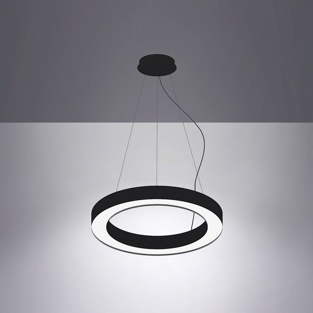 Lampadario a sospensione a LED design moderno Bellai - Nero