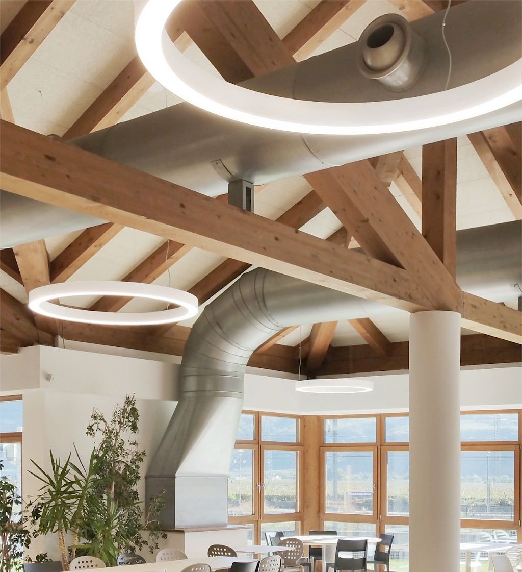 Lampadario a sospensione a LED design moderno Bellai - Ristorante