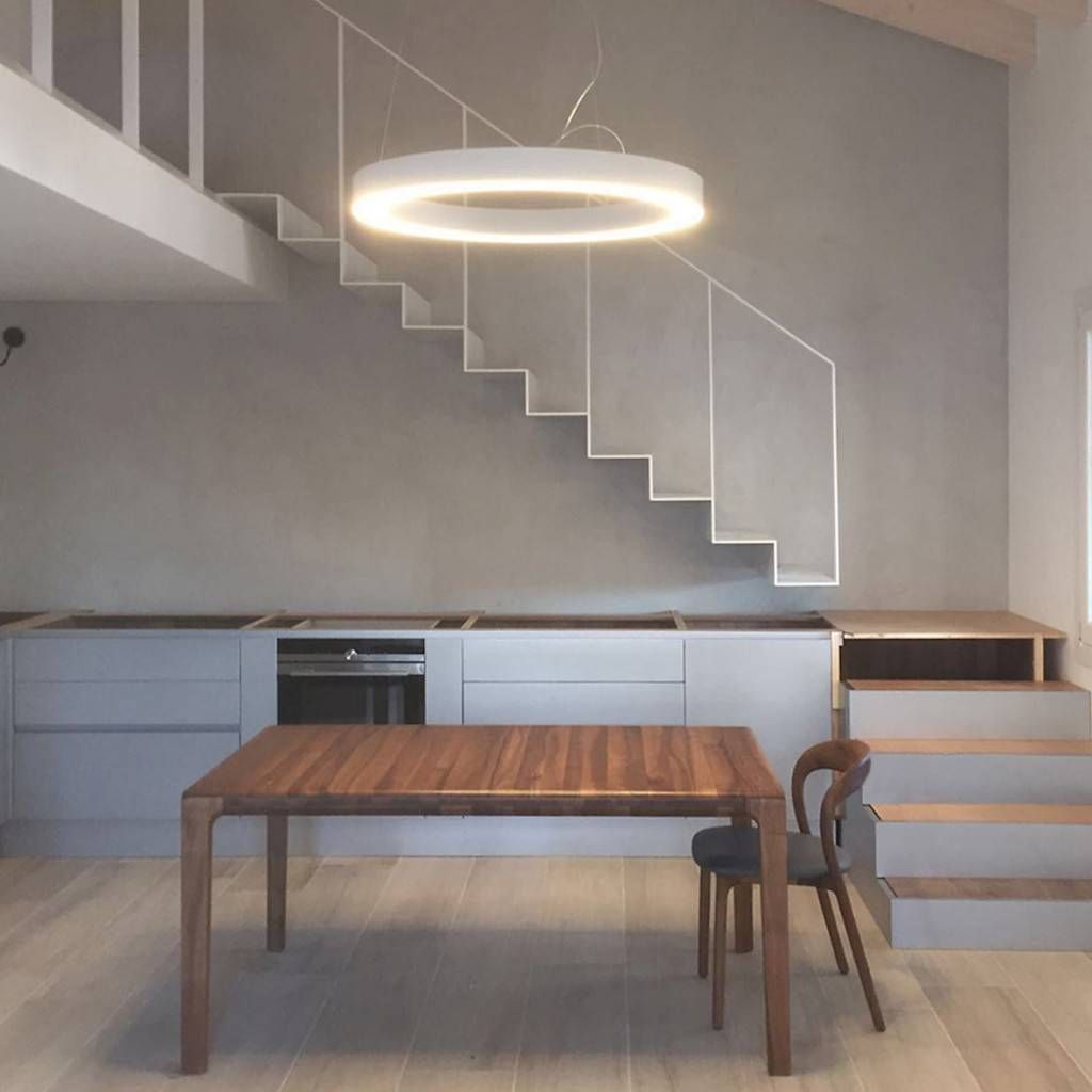Lampadario a sospensione a LED design moderno Bellai - Sala pranzo