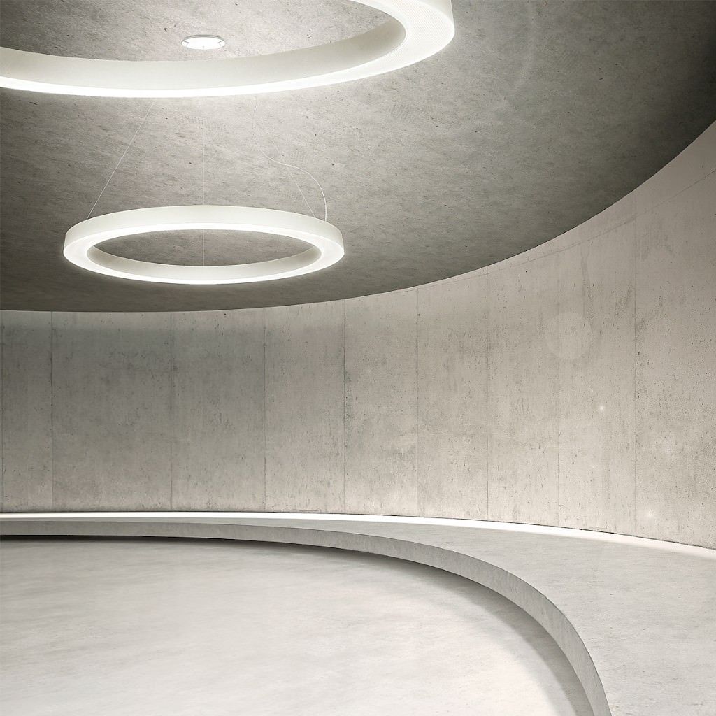 Lampadario a sospensione a LED design moderno Bellai - Ufficio