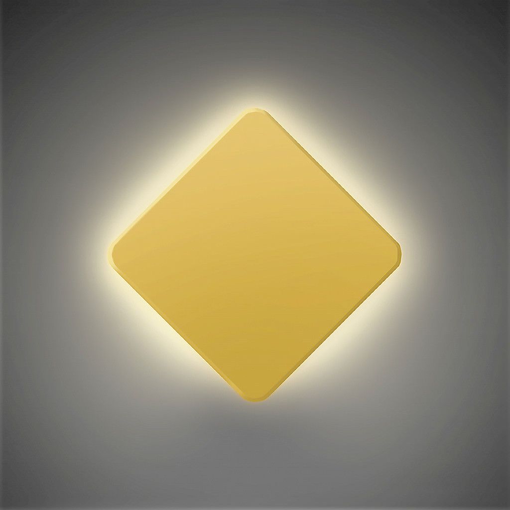 Lampada da parete a LED design moderno Liff - Oro