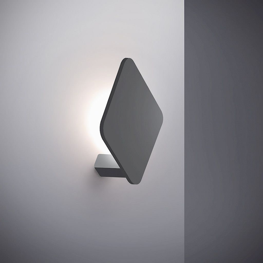 Lampada da parete a LED design moderno Liff - Nero