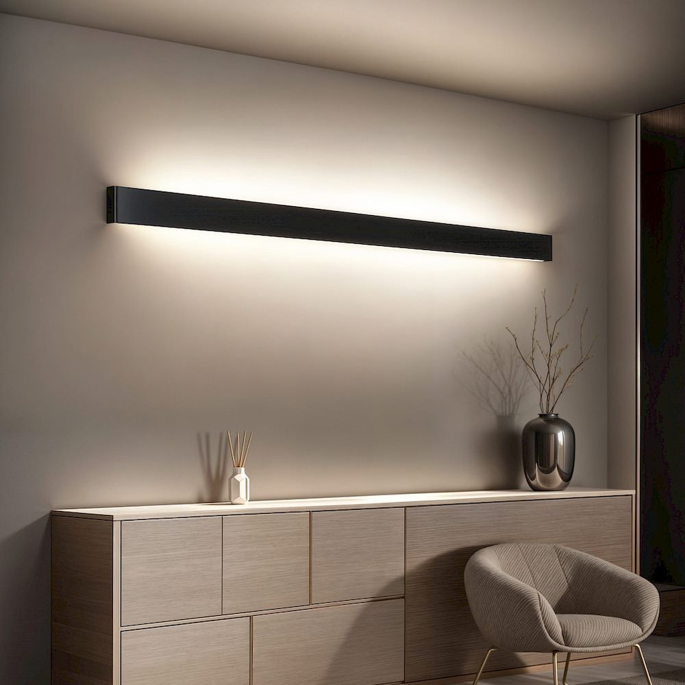 Applique da parete lineare a LED Mirò di Team Italia