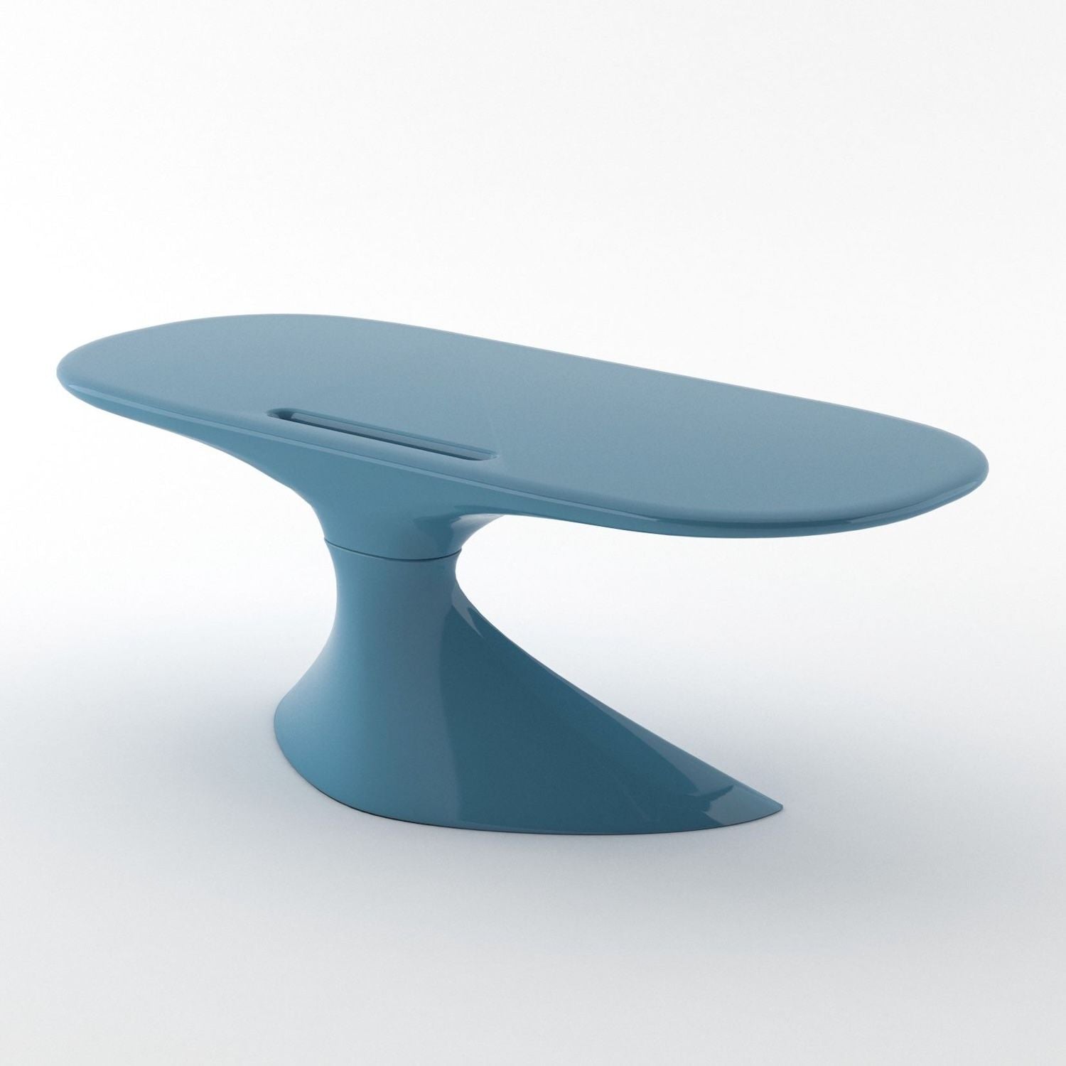 Novar | Scrivania di Design in Vetroresina Made in Italy - Riflesso d'acqua