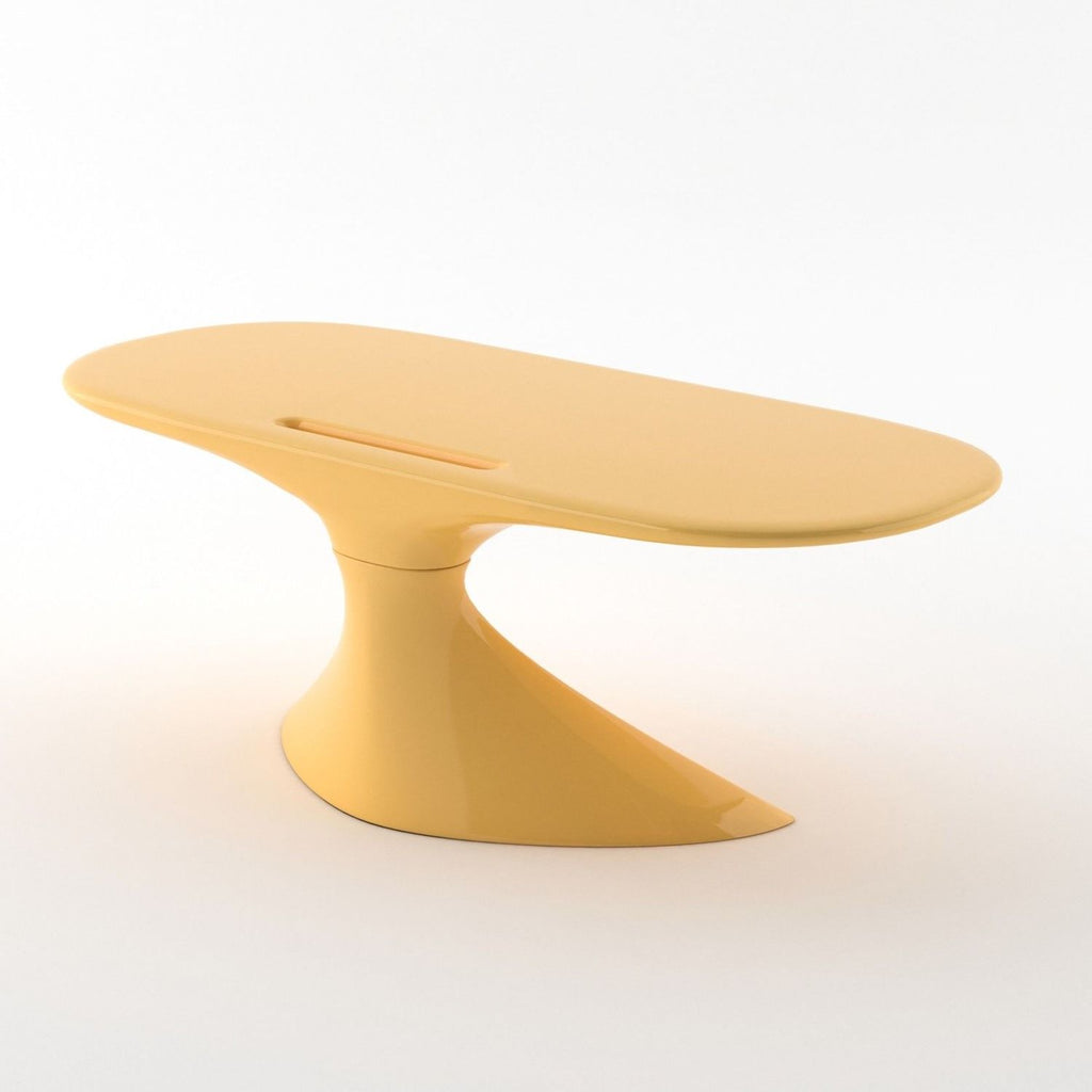 Novar | Scrivania di Design in Vetroresina Made in Italy - Fiore d'arancio