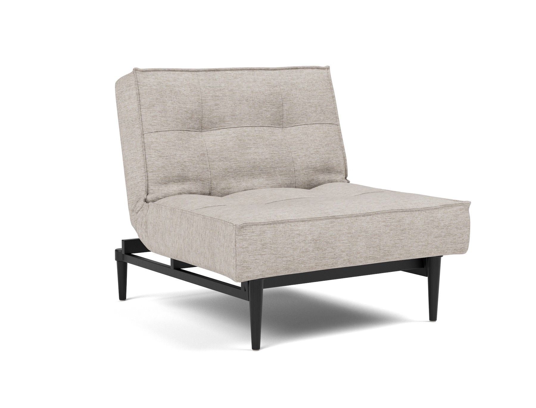 Poltrona design scandinavo con materasso a molle SplitBack - 471 Yuveno Sand