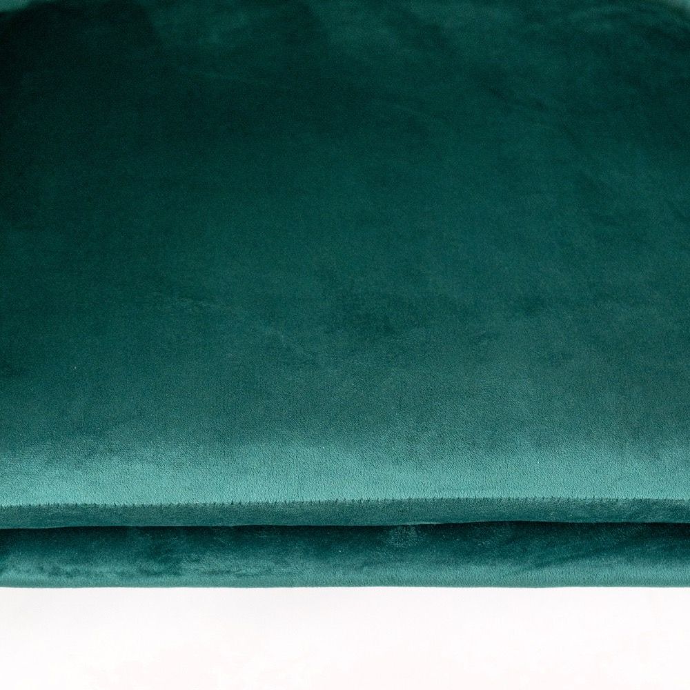 Poltroncina Mira in Velluto | Poltrona Moderna per Salotto e Camera - Verde