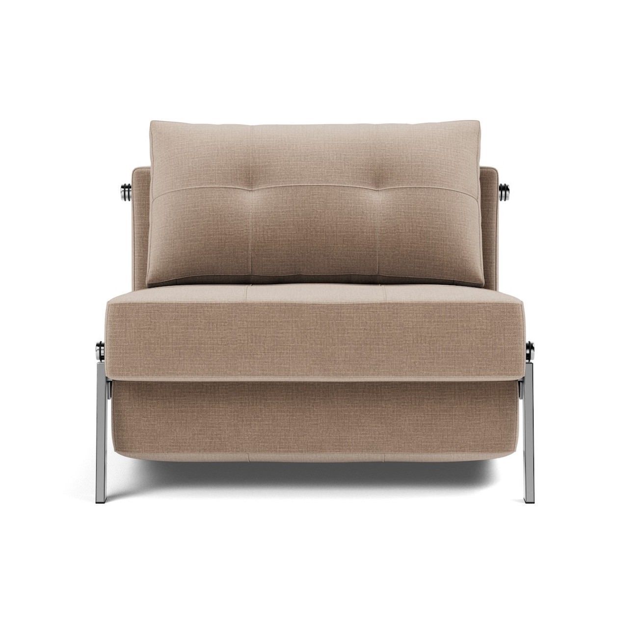 Poltrona letto trasformabile letto singolo Cubed - 417 Esina Mocha