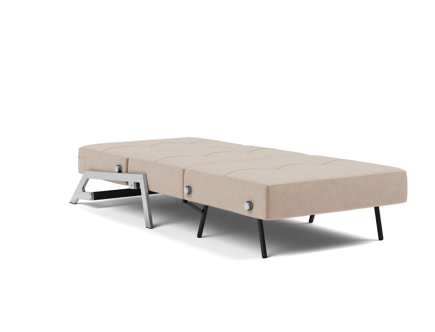 Poltrona letto trasformabile letto singolo Cubed - 417 Esina Mocha