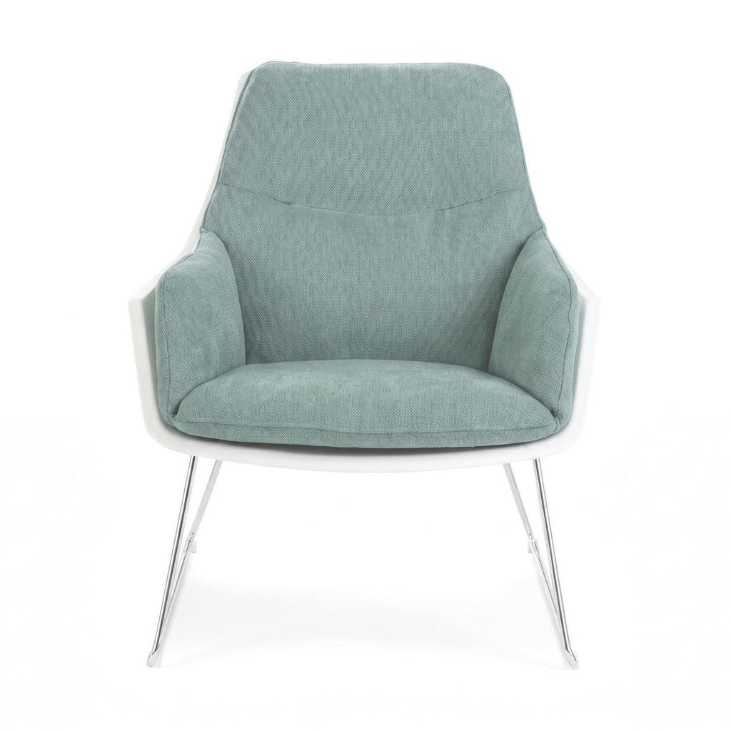 Poltrona in tessuto con cuscini sfoderabili Avela | Design moderno