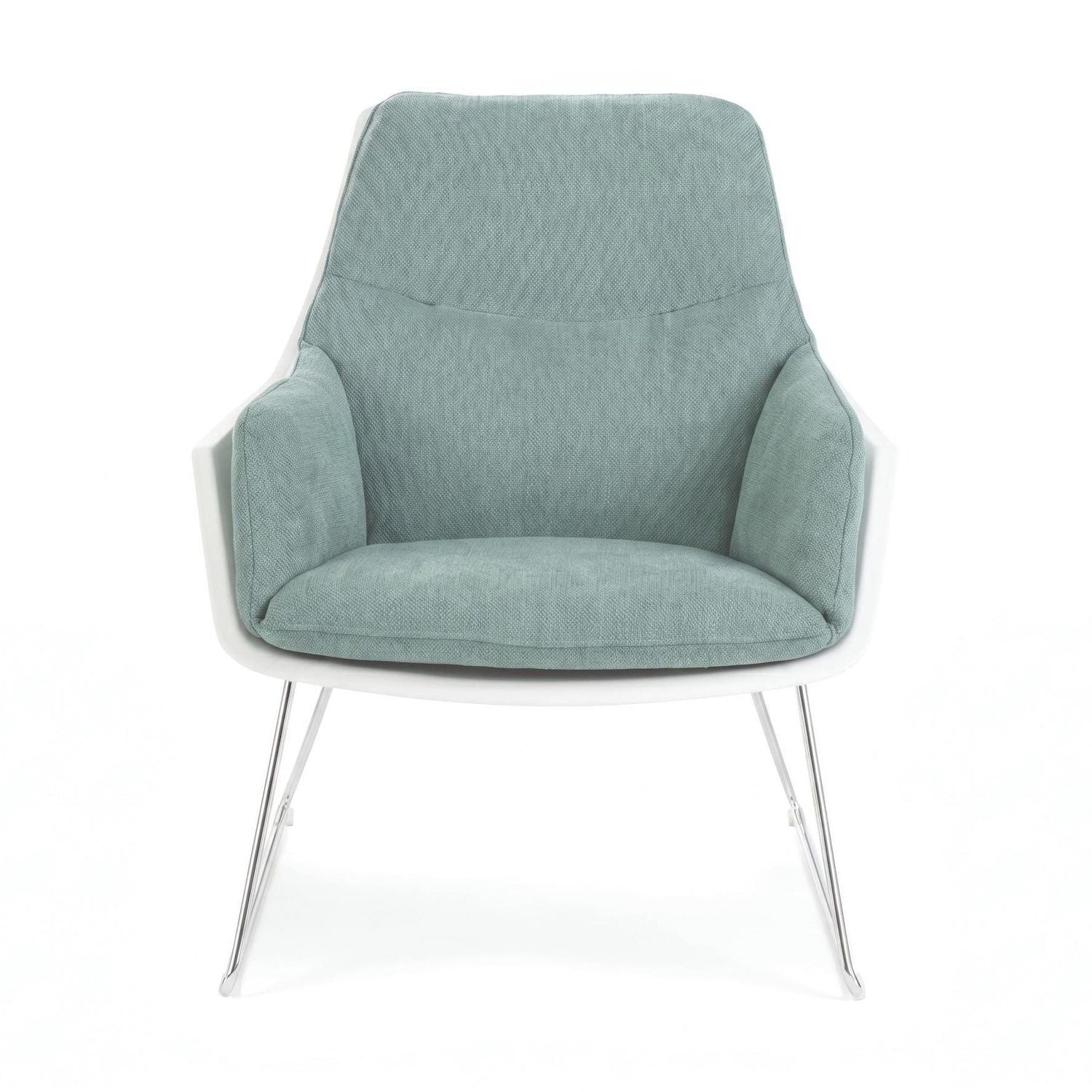 Poltrona in tessuto con cuscini sfoderabili Avela | Design moderno