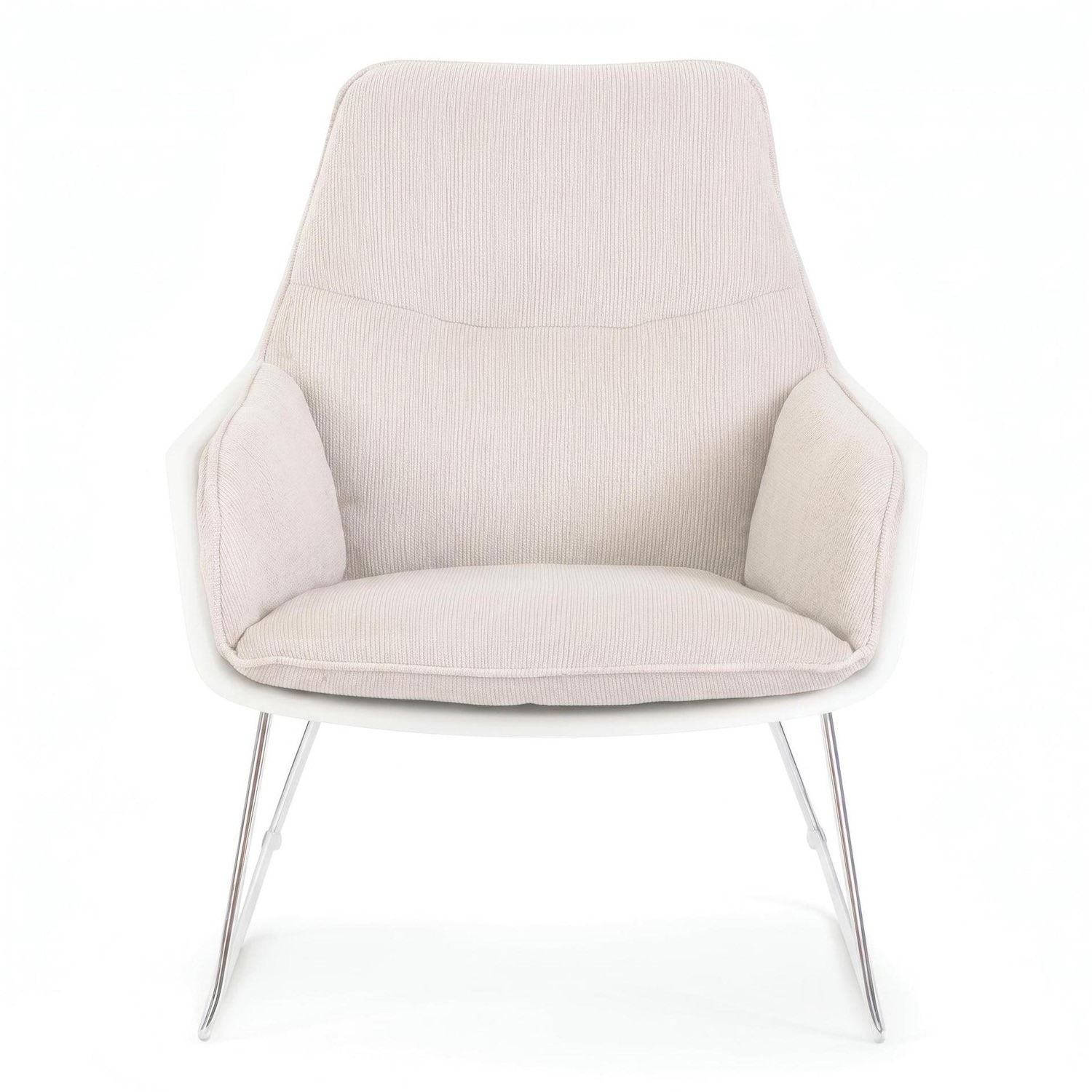 Poltrona in tessuto con cuscini sfoderabili Avela | Design moderno
