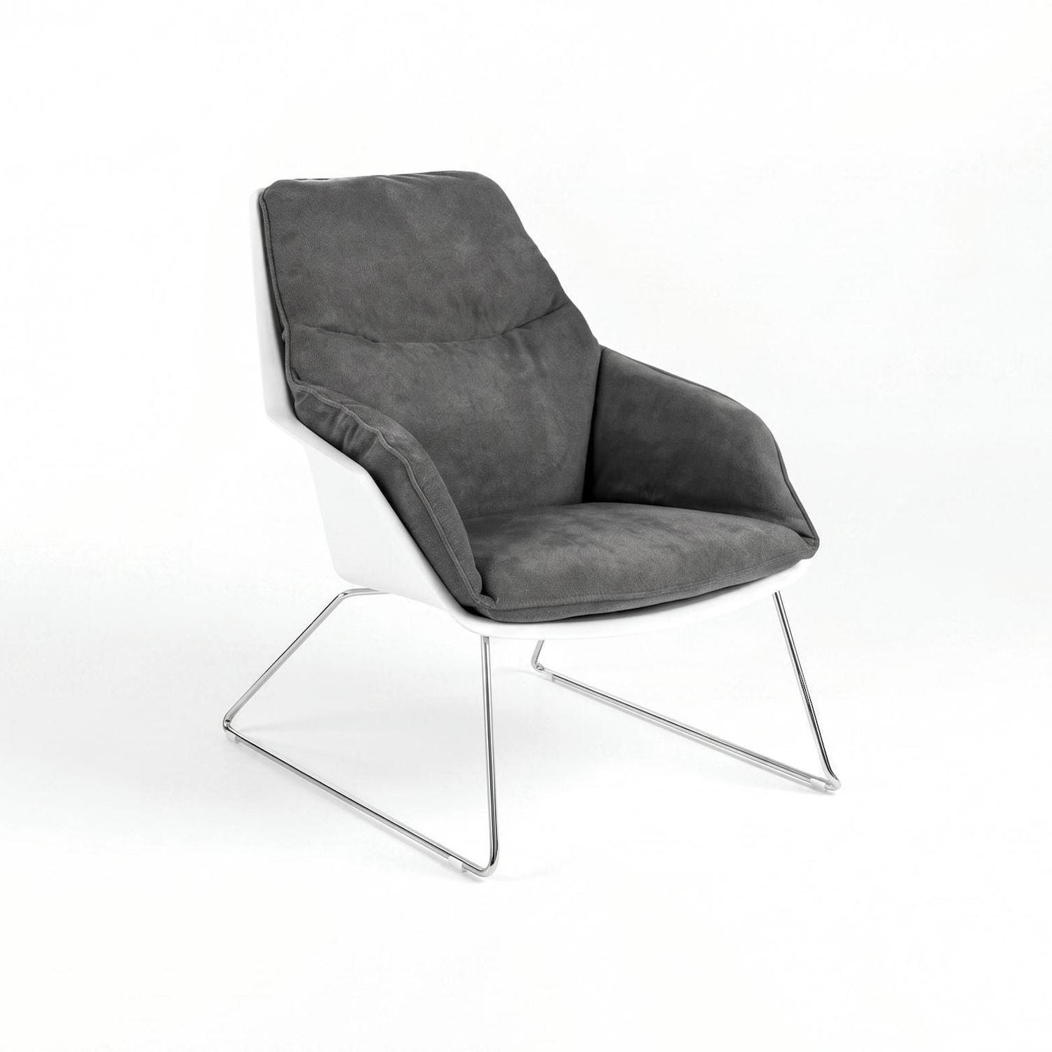 Poltrona in tessuto con cuscini sfoderabili Avela | Design moderno