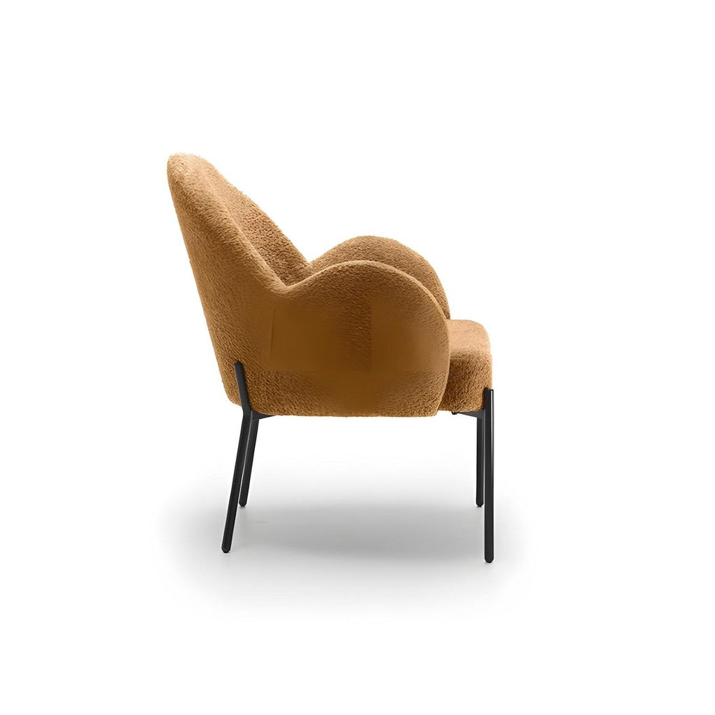 Poltrona salotto o camera da letto Avelyn - Miele
