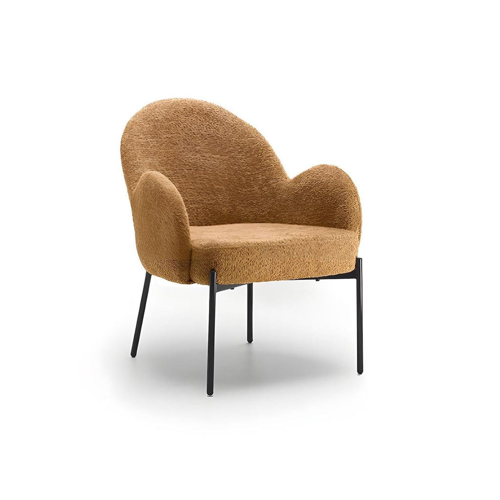 Poltrona salotto o camera da letto Avelyn - Miele