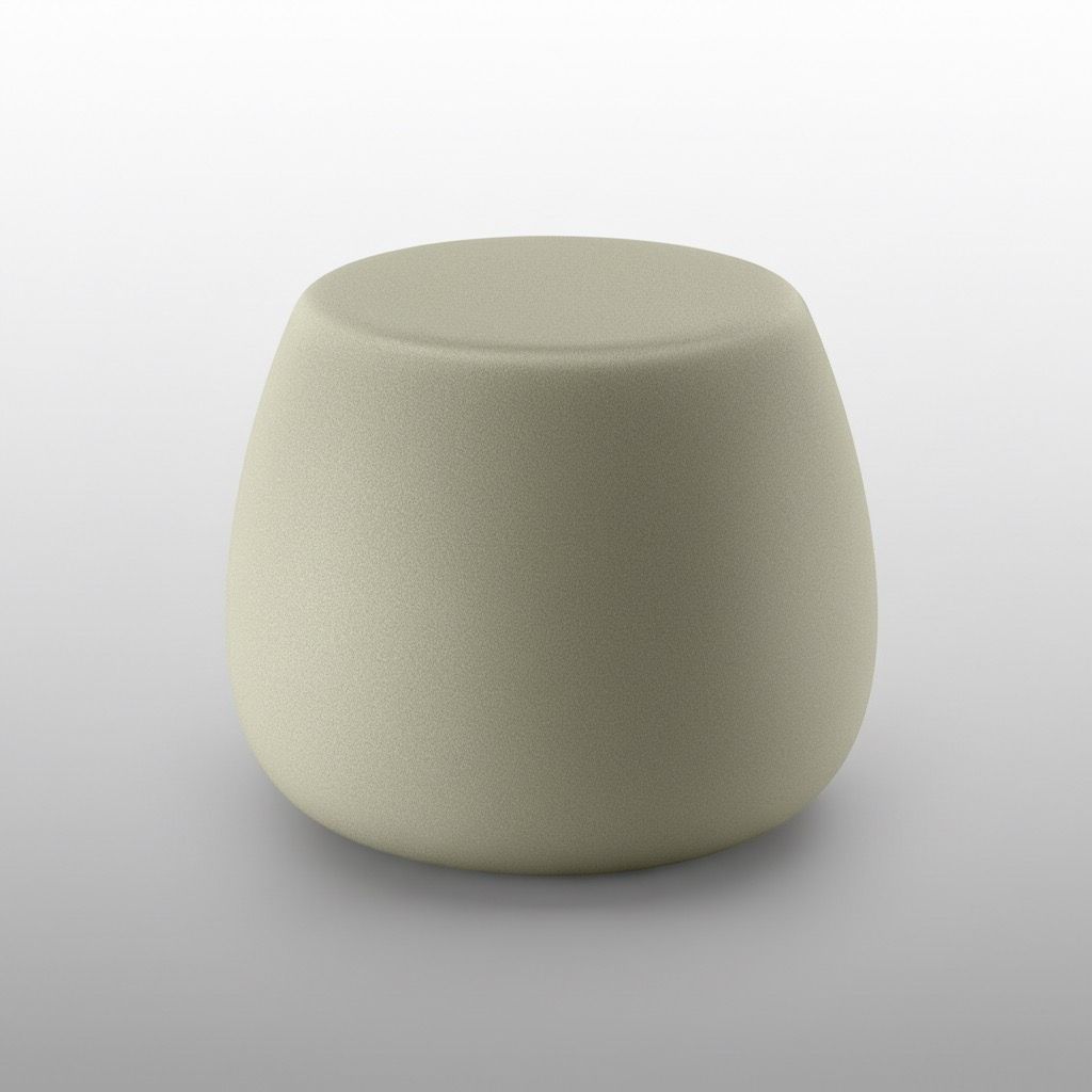 Pouf da esterno in polietilene Boom by Plust