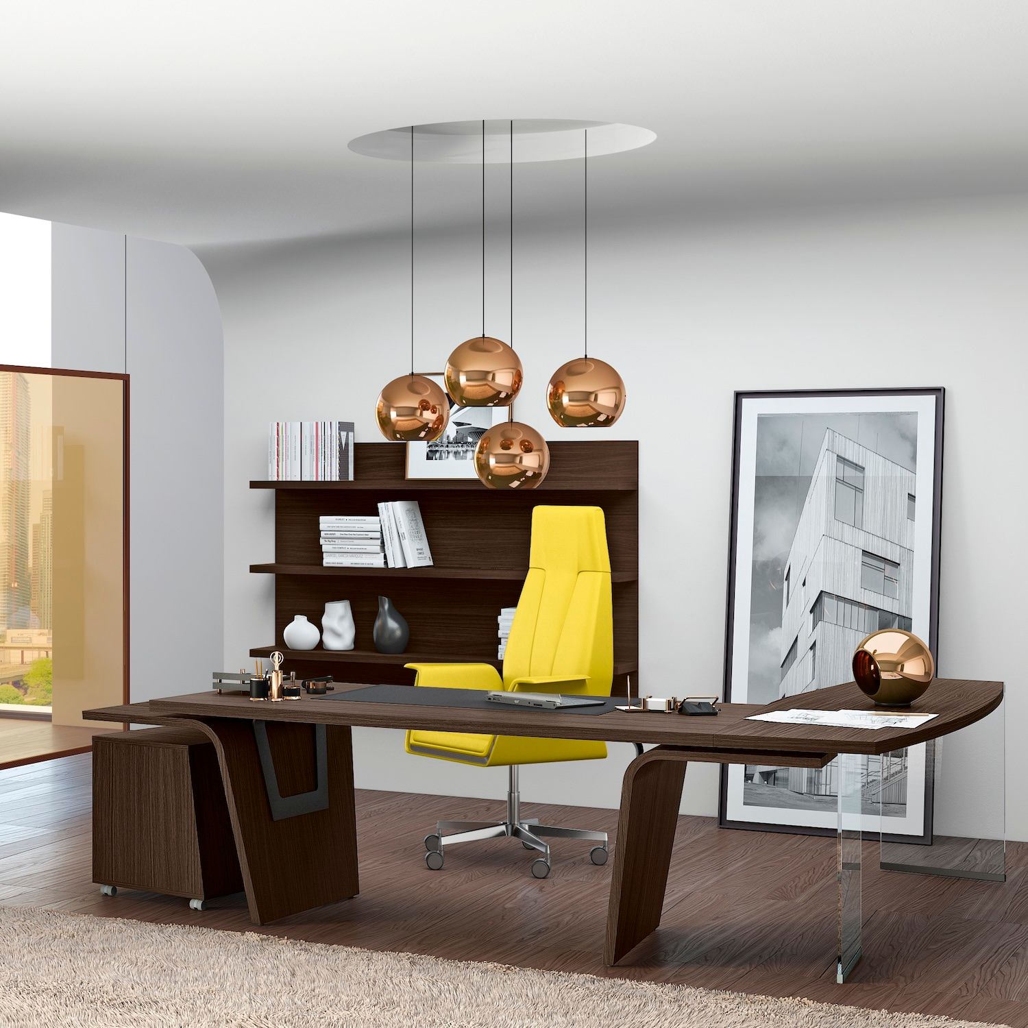 Imperia | Scrivania direzionale design Made in Italy
